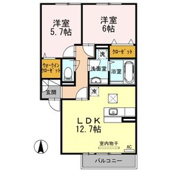 グランセの物件間取画像